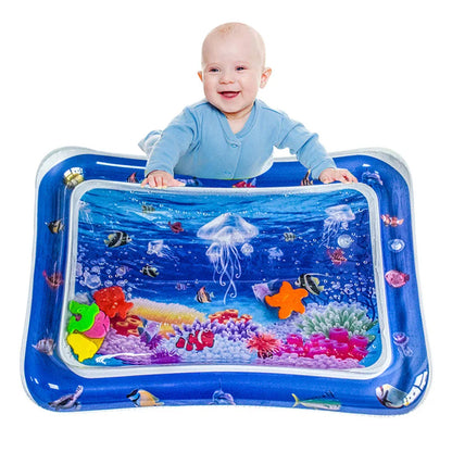 Babylo Tapis d'éveil gonflable - Matelas sensoriel en eau pour bébé, Jouet Éducatif
