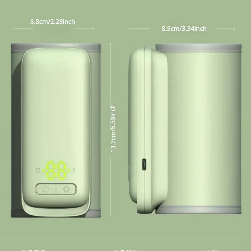 Chauffe Biberon Portable Nomade – Température Ajustable, Idéal pour les Voyages