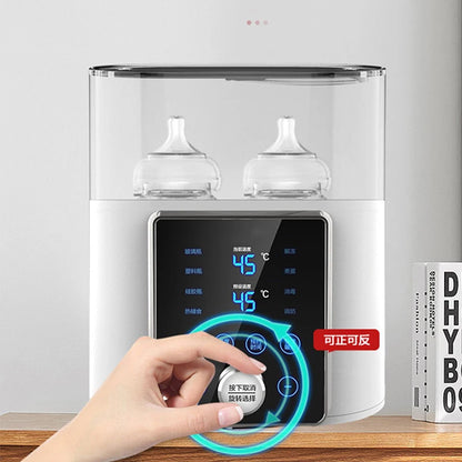 Chauffe-Biberon Portable 8-en-1: Stérilisateur, Réchauffeur Rapide, Idéal pour Voyages